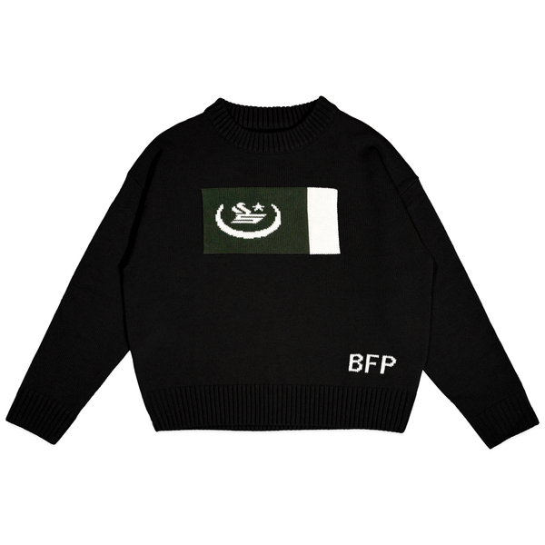 United Knitted Sweater (Black)