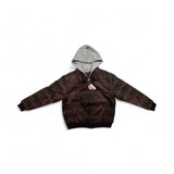 Repeater Logo Faux Leather Jacket (Purple)