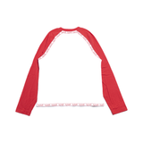 Raglan Tee (Red/White)