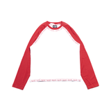 Raglan Tee (Red/White)